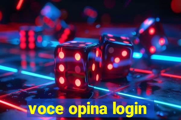 voce opina login